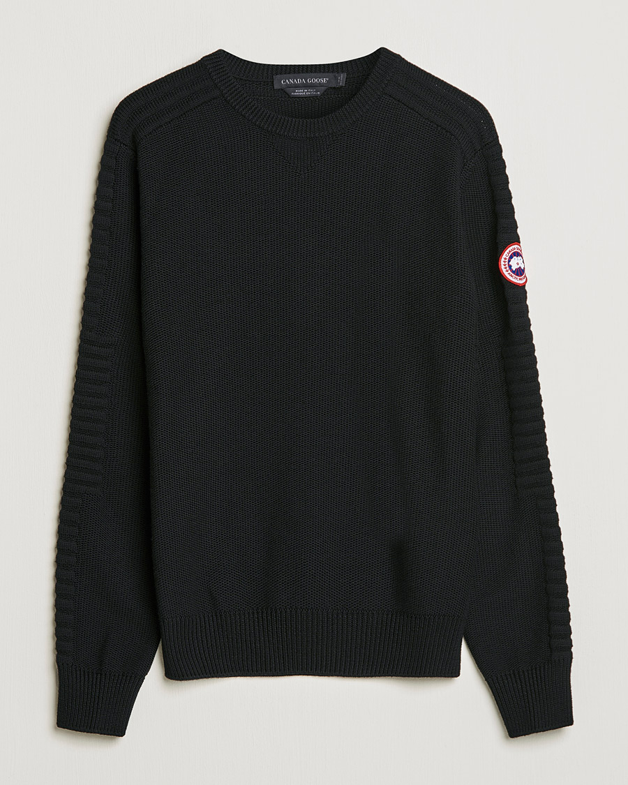 Herr | Tröjor | Canada Goose | Paterson Sweater Black