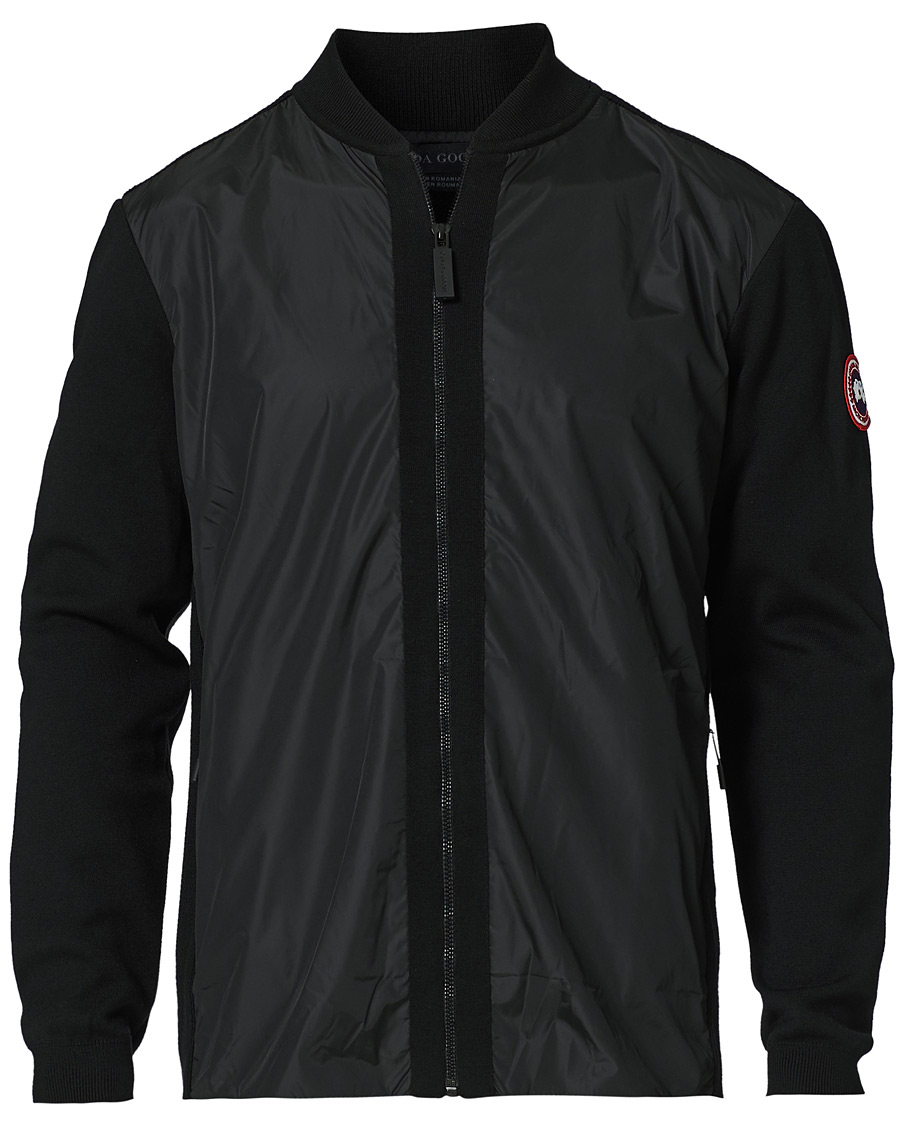 Herr | Tröjor | Canada Goose | Windbridge Full Zip Sweater Black
