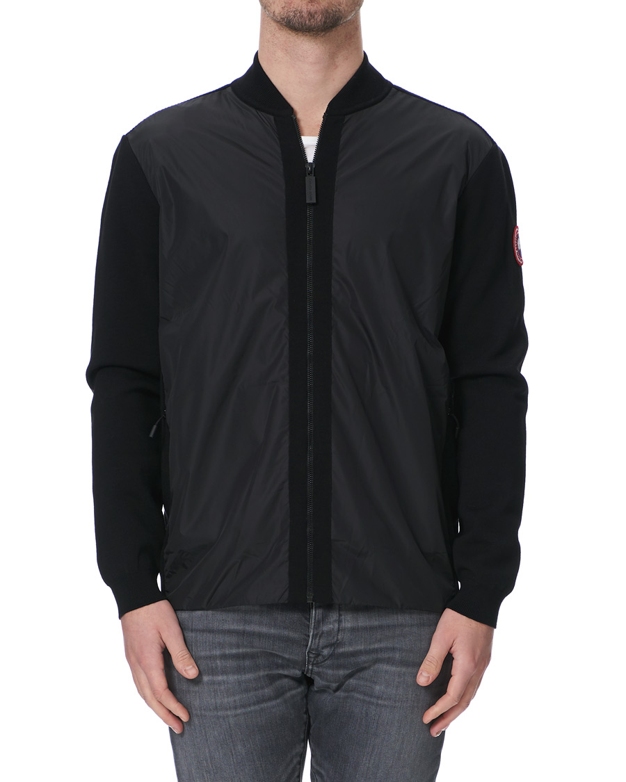 Herr | Tröjor | Canada Goose | Windbridge Full Zip Sweater Black