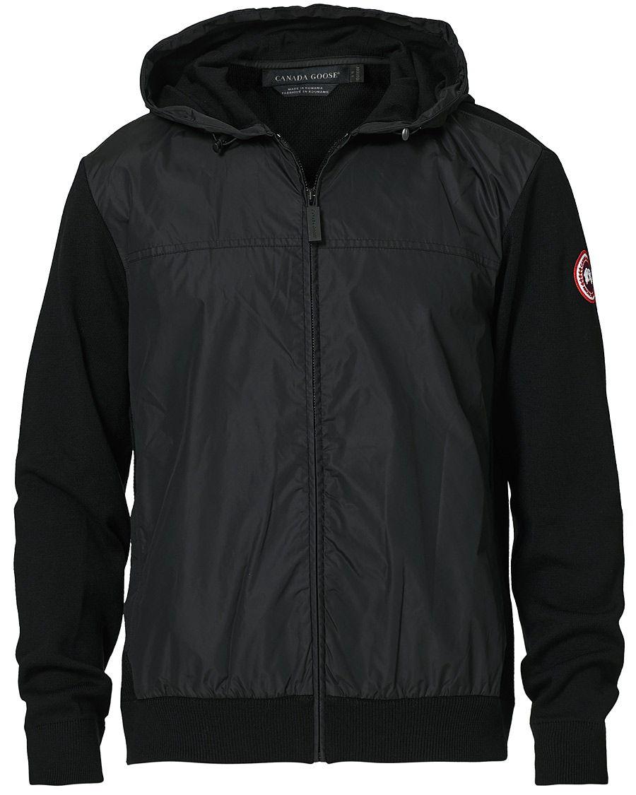 Herr | Tröjor | Canada Goose | Windbridge Full Zip Hoodie Black