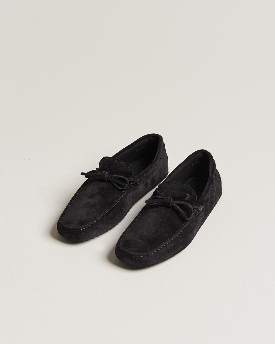 Herr | Tod's | Tod's | Lacetto Gommino Carshoe Black Suede