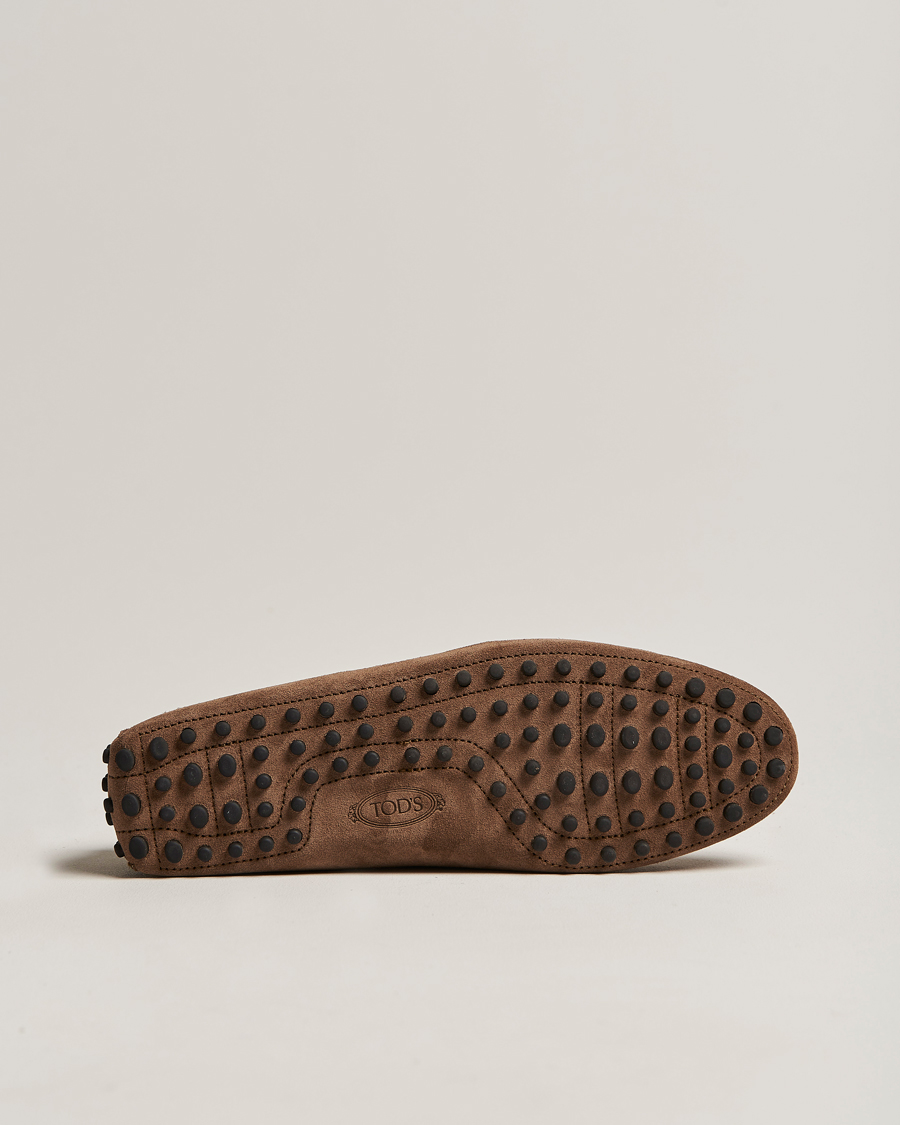 Herr | Tod's Gommino Carshoe Brown Suede | Tod's | Gommino Carshoe Brown Suede