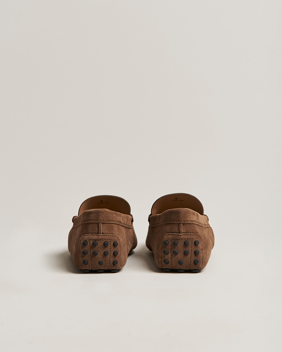Herr | Tod's Gommino Carshoe Brown Suede | Tod's | Gommino Carshoe Brown Suede
