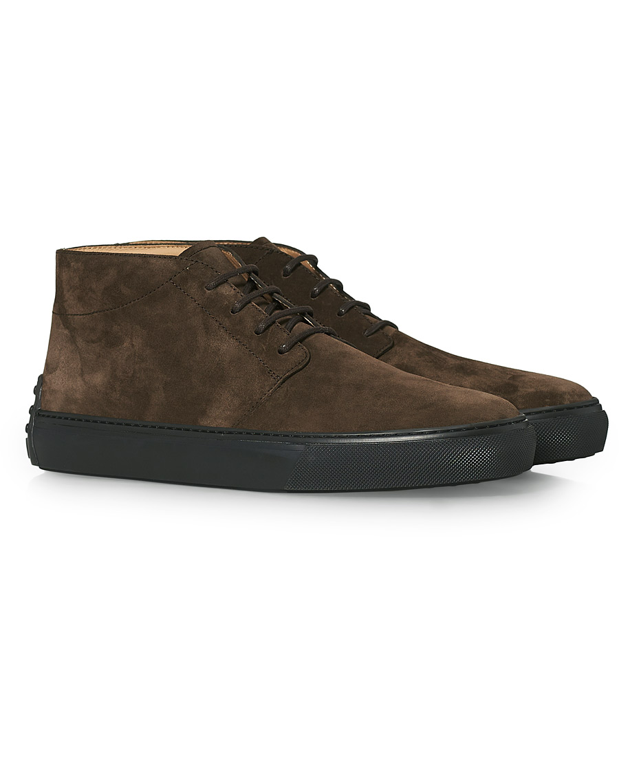 Herr | Tod's Casetta Chukka Boots Dark Brown Suede | Tod's | Casetta Chukka Boots Dark Brown Suede