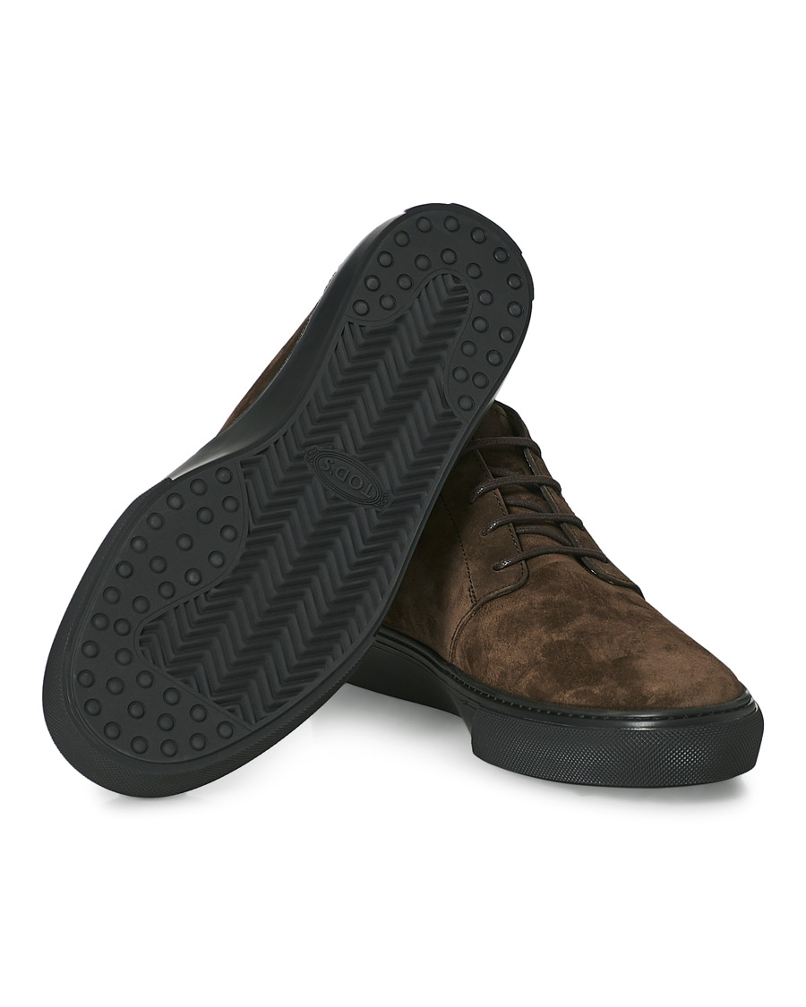Herr | Tod's Casetta Chukka Boots Dark Brown Suede | Tod's | Casetta Chukka Boots Dark Brown Suede