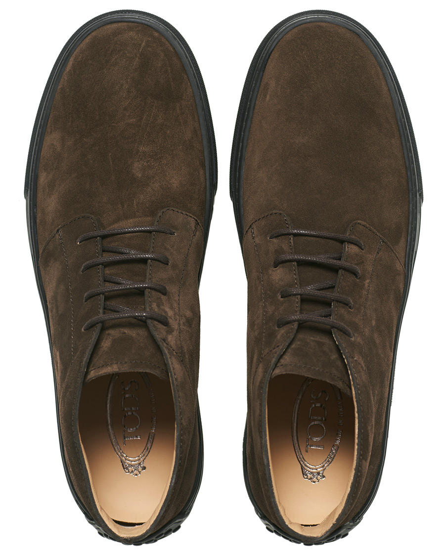 Herr | Tod's Casetta Chukka Boots Dark Brown Suede | Tod's | Casetta Chukka Boots Dark Brown Suede