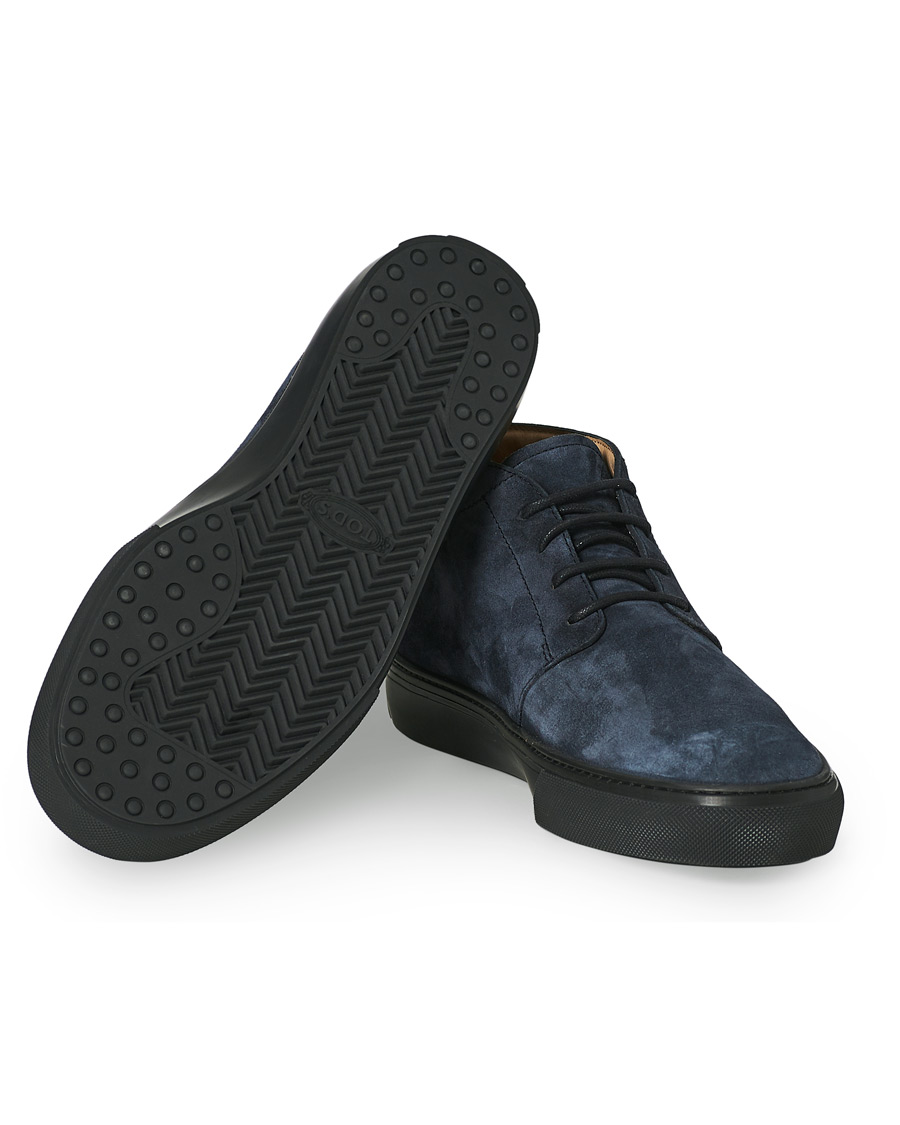 Herr | Tod's Casetta Chukka Boots Navy Suede | Tod's | Casetta Chukka Boots Navy Suede