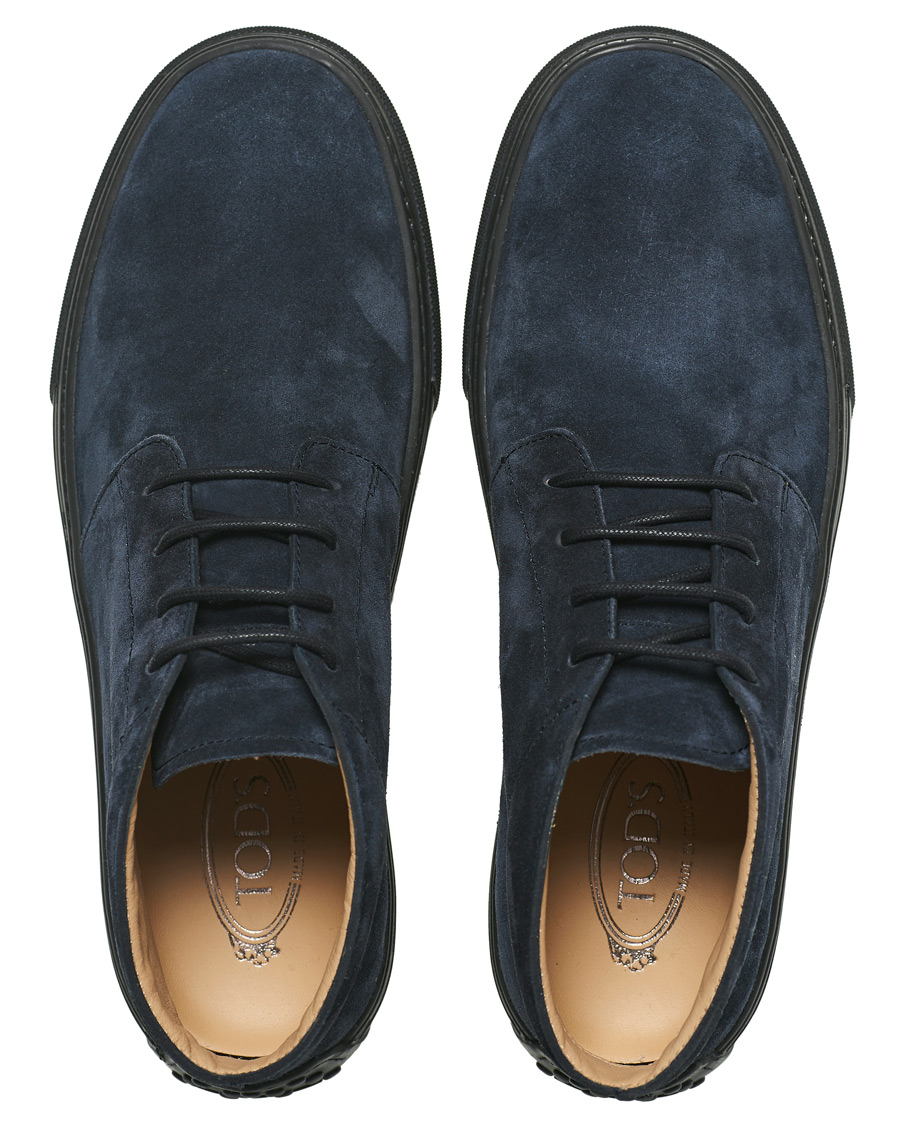 Herr | Tod's Casetta Chukka Boots Navy Suede | Tod's | Casetta Chukka Boots Navy Suede