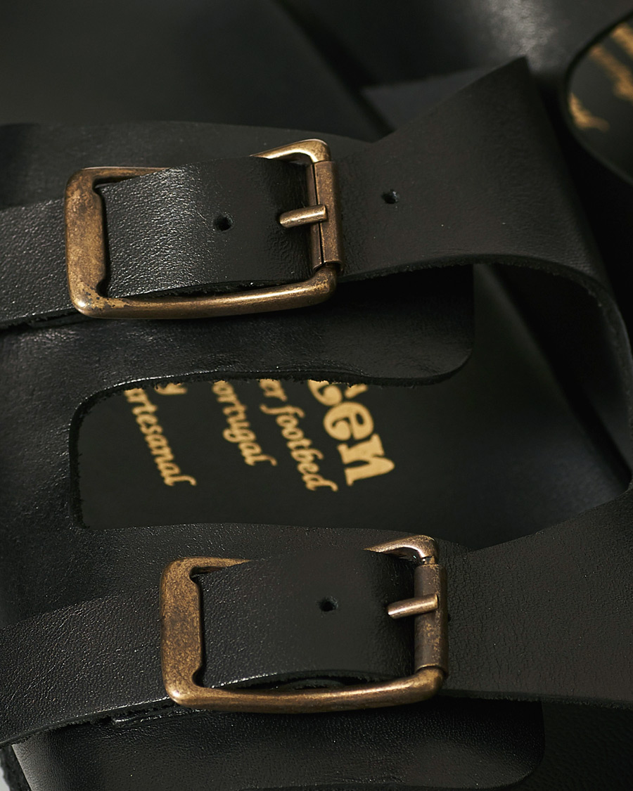 Herr | | Yuketen | Sal 2 Crepe Sole Sandal Black Calf