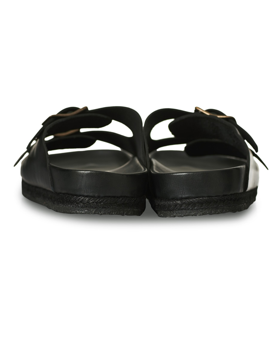 Herr | | Yuketen | Sal 2 Crepe Sole Sandal Black Calf
