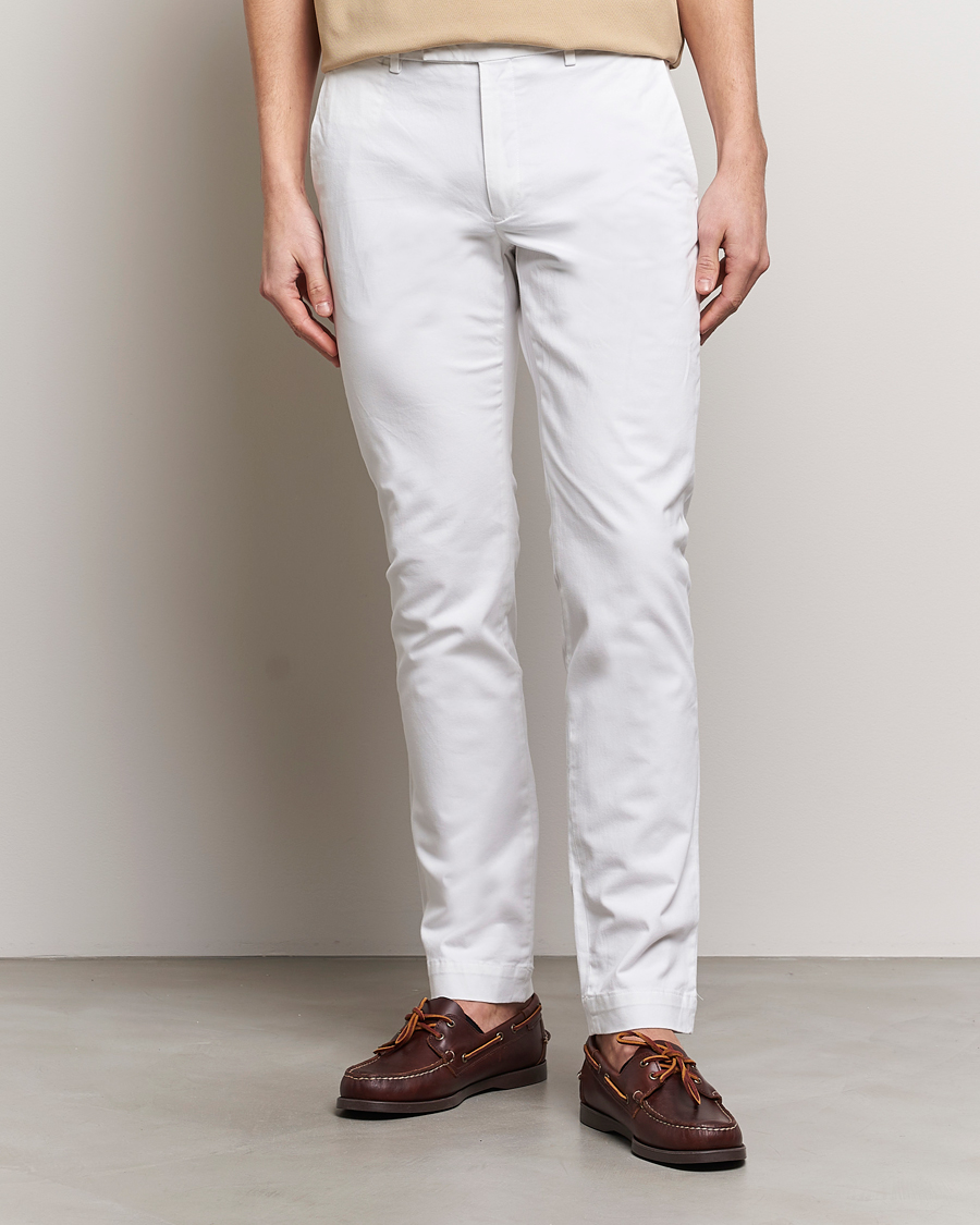 Herr | Udda kavaj | Polo Ralph Lauren | Slim Fit Stretch Chinos White