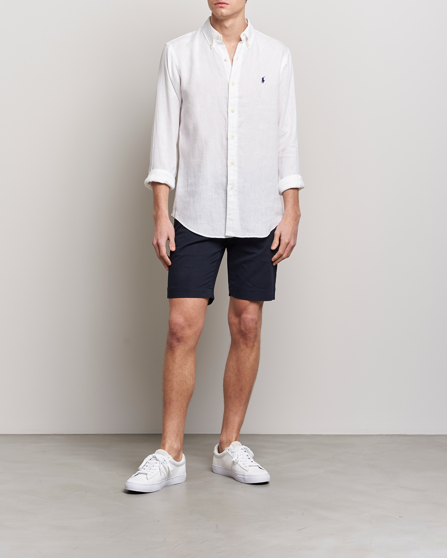 Herr | Shorts | Polo Ralph Lauren | Tailored Slim Fit Shorts Aviator Navy