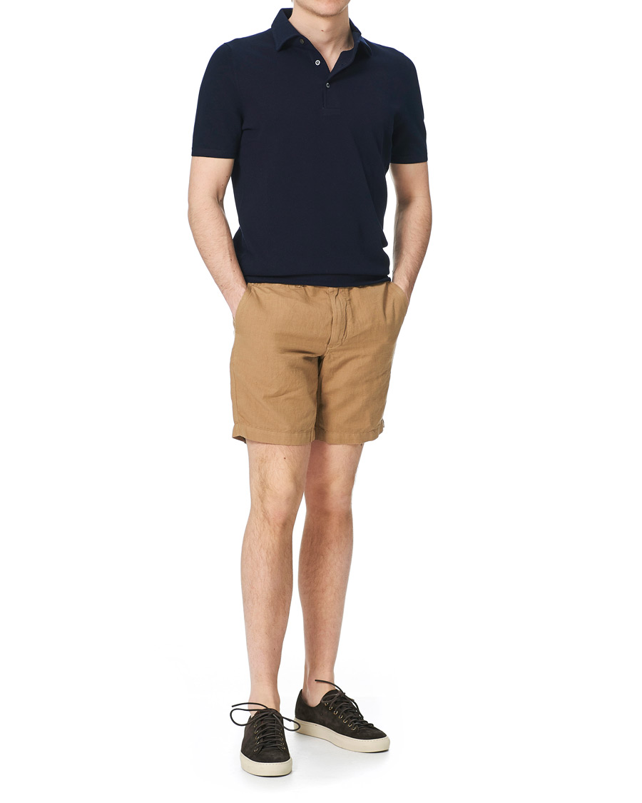 Herr | Shorts | Polo Ralph Lauren | Cotton/Linen Shorts Luxury Tan