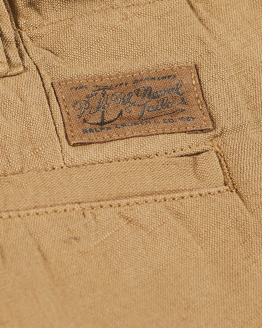Herr | Shorts | Polo Ralph Lauren | Cotton/Linen Shorts Luxury Tan