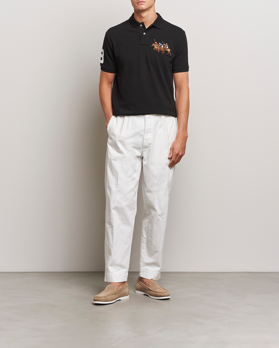 Herr | Pikéer | Polo Ralph Lauren | Custom Slim Fit Match Club Polo Black