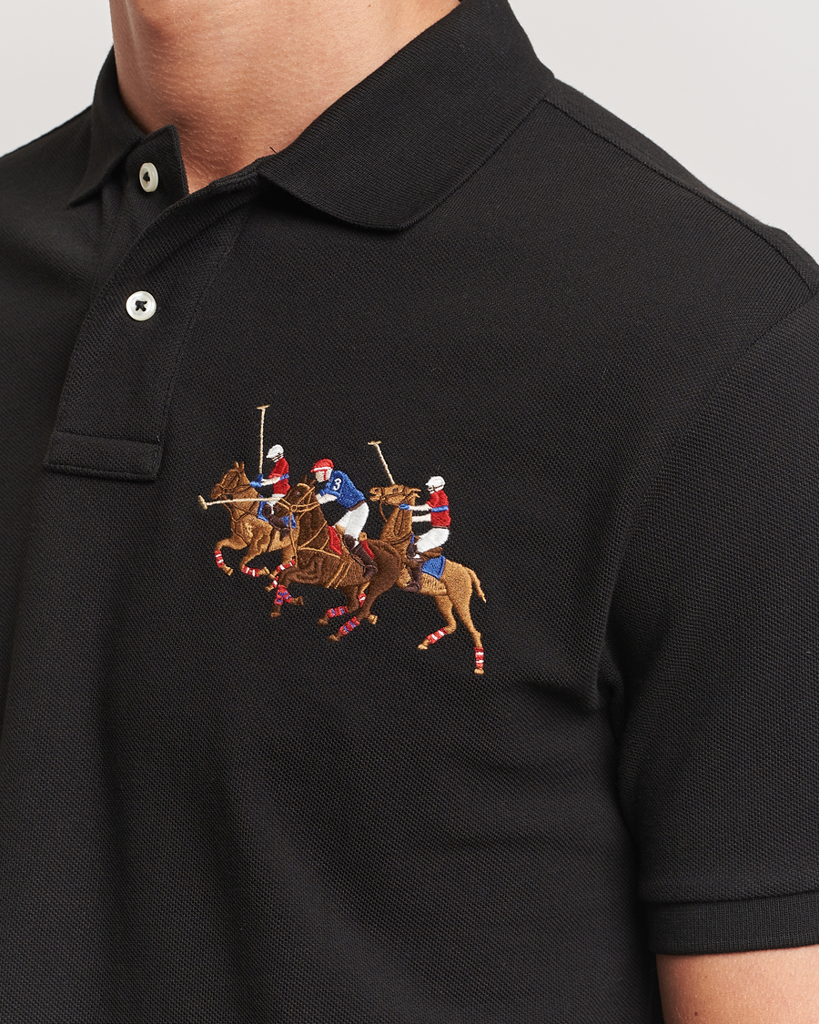 Herr | Pikéer | Polo Ralph Lauren | Custom Slim Fit Match Club Polo Black