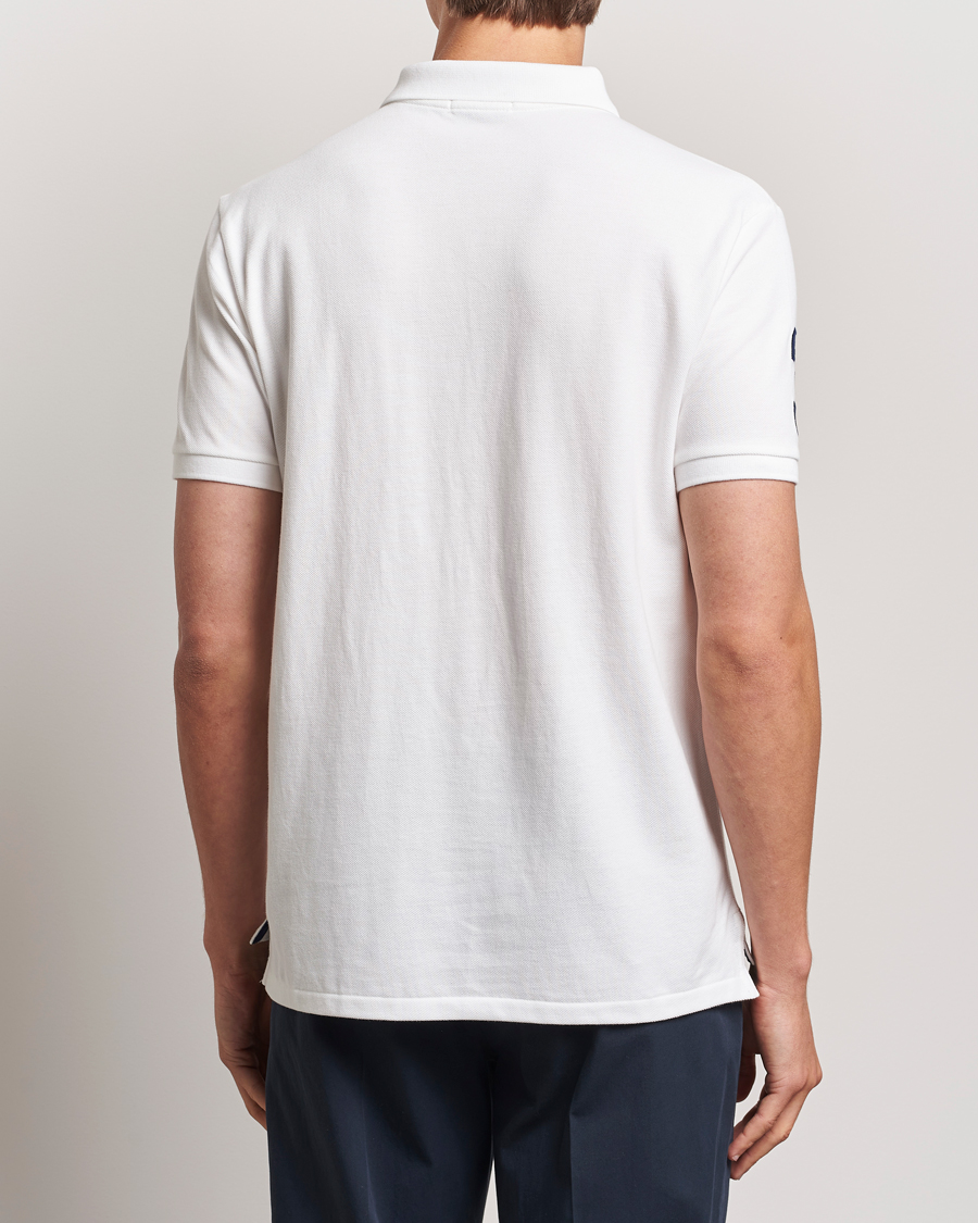 Herr | Pikéer | Polo Ralph Lauren | Custom Slim Fit Match Club Polo White