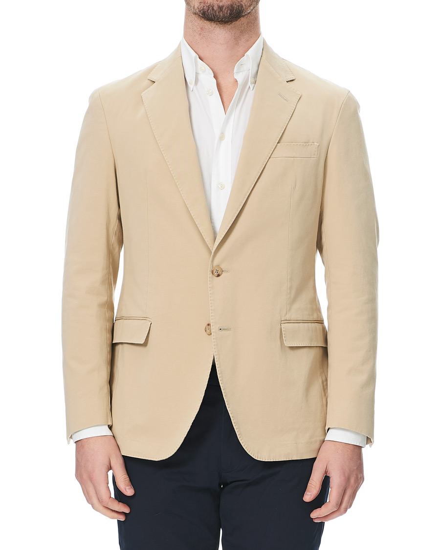 Herr | Kavajer | Polo Ralph Lauren | Garment Dyed Sportcoat Tan