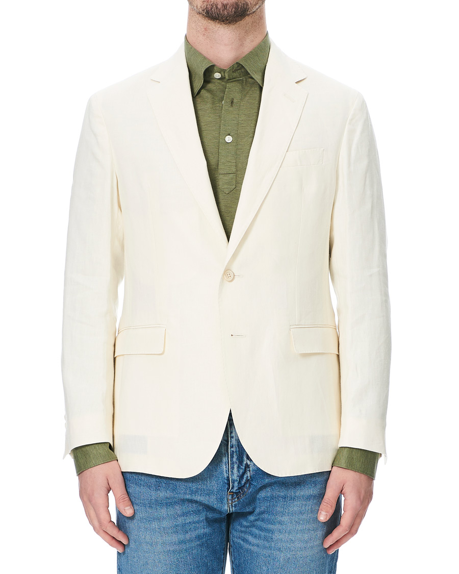 Herr | Kavajer | Polo Ralph Lauren | Linen Sportcoat Light Creme