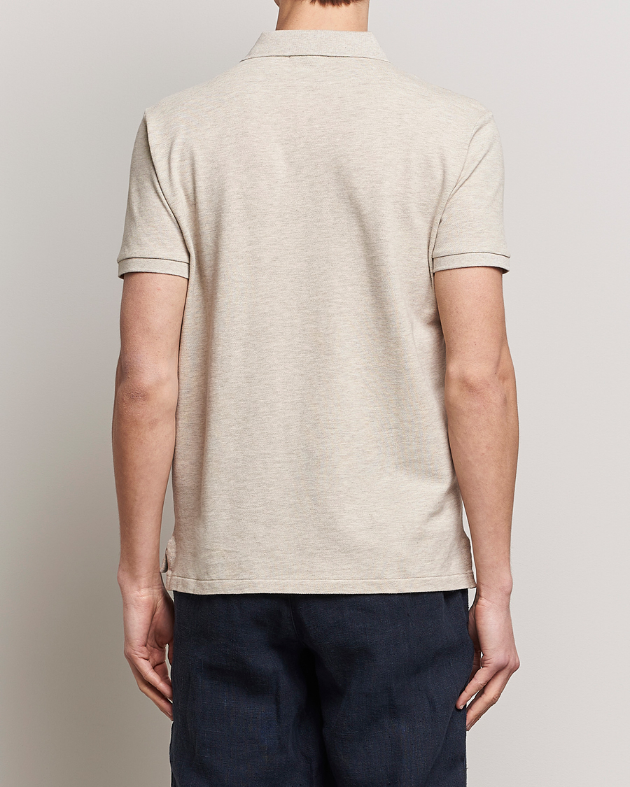 Herr | Pikéer | Polo Ralph Lauren | Custom Slim Fit Polo Expedition Dune Heather