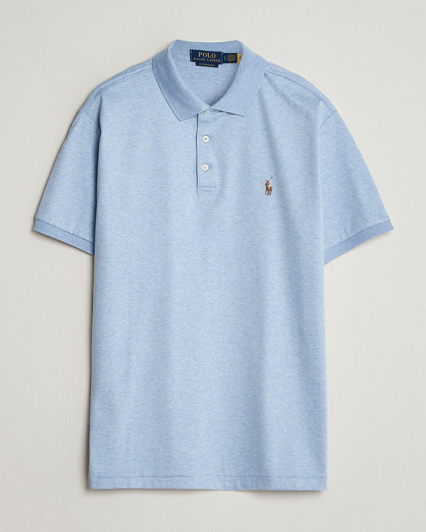 Herr | Pikéer | Polo Ralph Lauren | Luxury Pima Cotton Polo Jamaica Heather