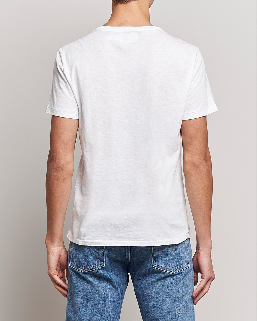 Herr | T-Shirts | Polo Ralph Lauren | Washed Crew Neck Pocket Tee White