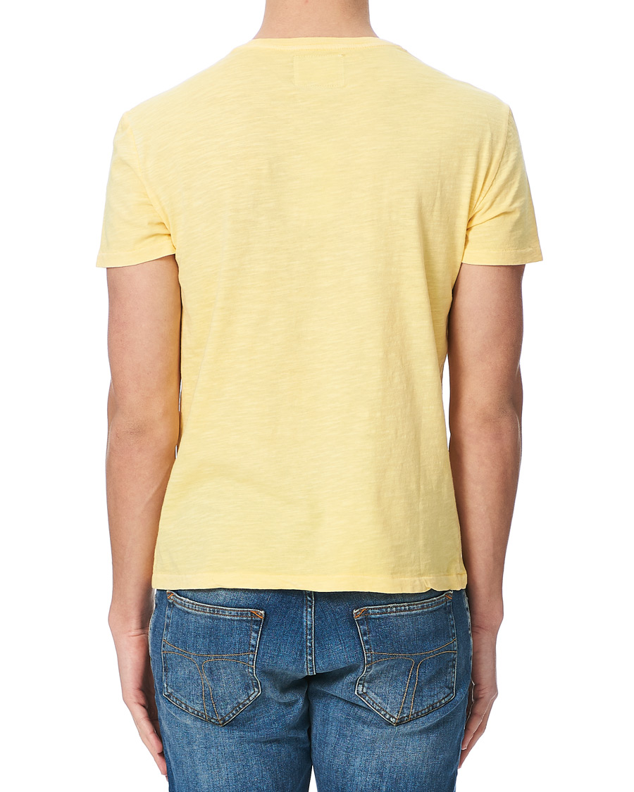 Herr | T-Shirts | Polo Ralph Lauren | Washed Crew Neck Pocket Tee Empire Yellow