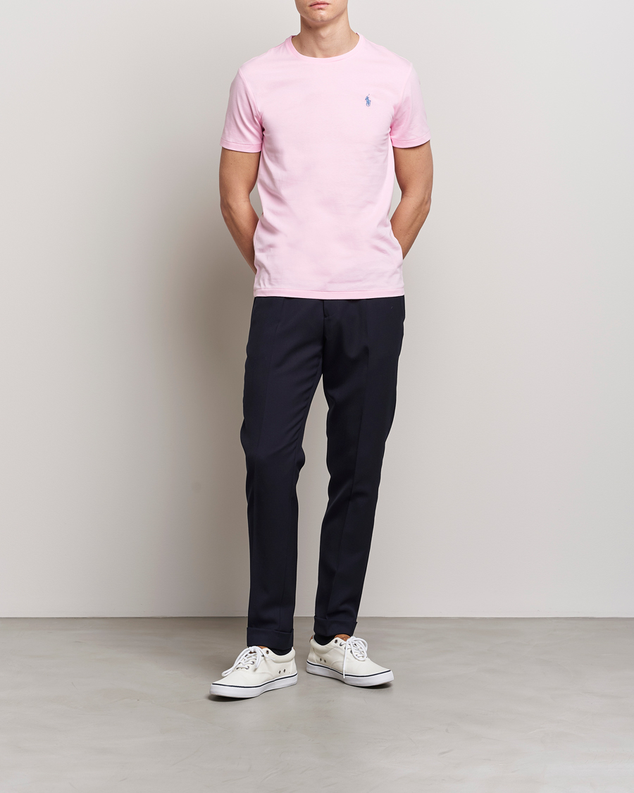 Herr | T-Shirts | Polo Ralph Lauren | Crew Neck T-Shirt Carmel Pink