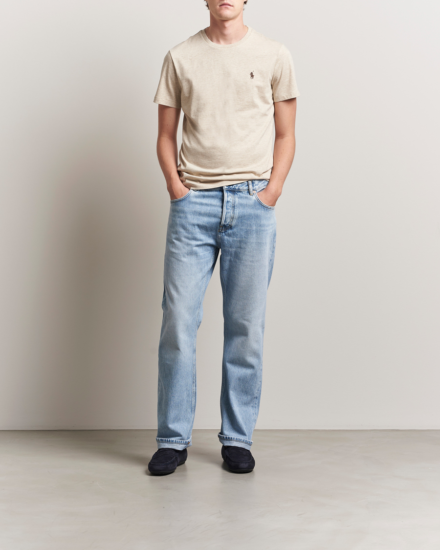 Herr | T-Shirts | Polo Ralph Lauren | Crew Neck T-Shirt Expedition Dune Heather