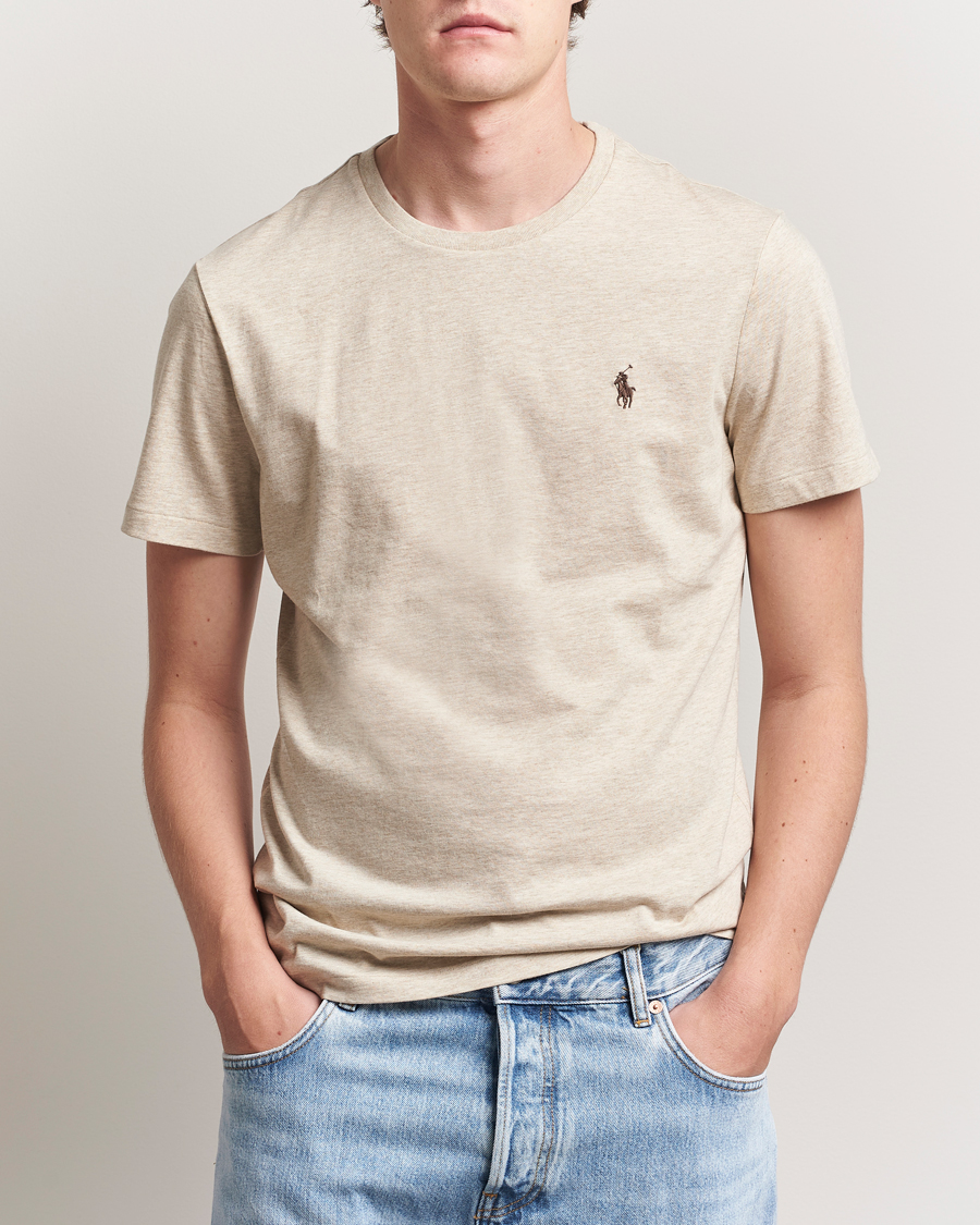 Herr | T-Shirts | Polo Ralph Lauren | Crew Neck T-Shirt Expedition Dune Heather