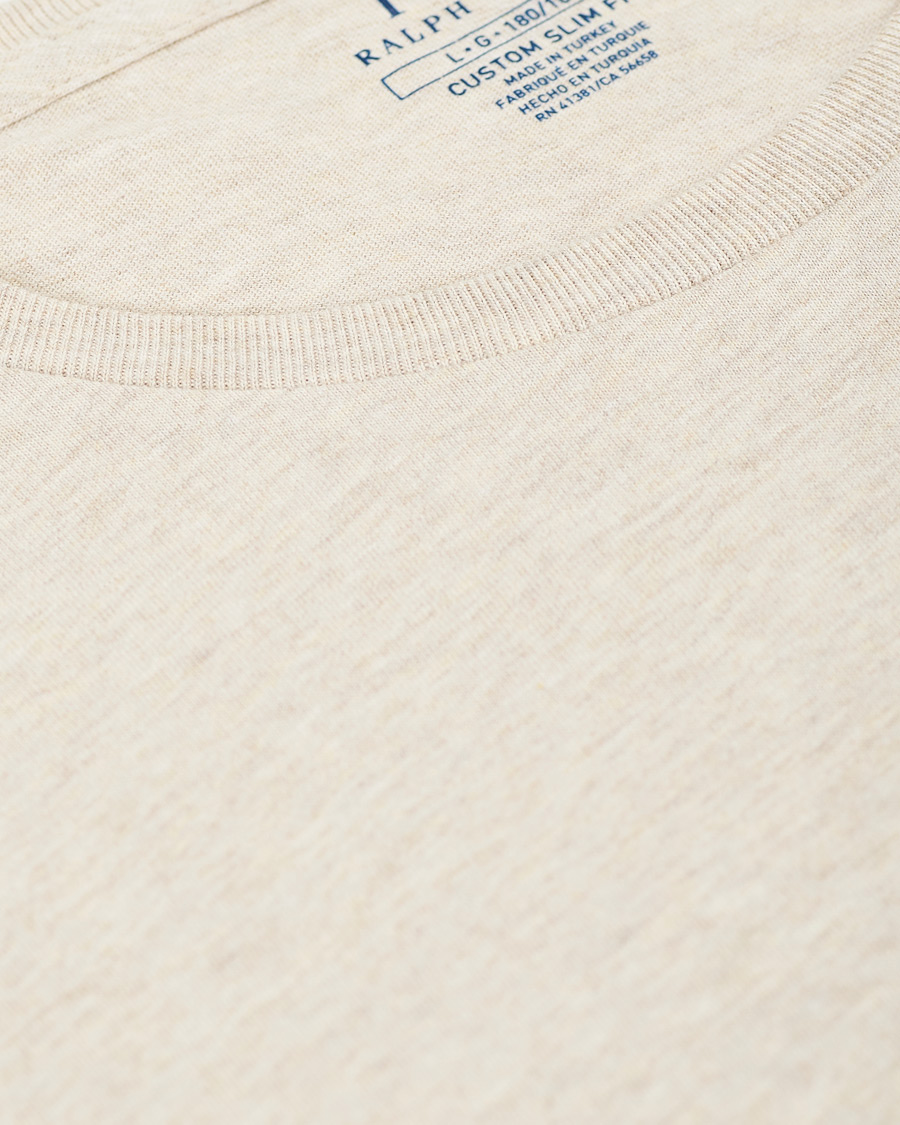 Herr | T-Shirts | Polo Ralph Lauren | Custom Slim Fit Polo Expedition Dune Heather
