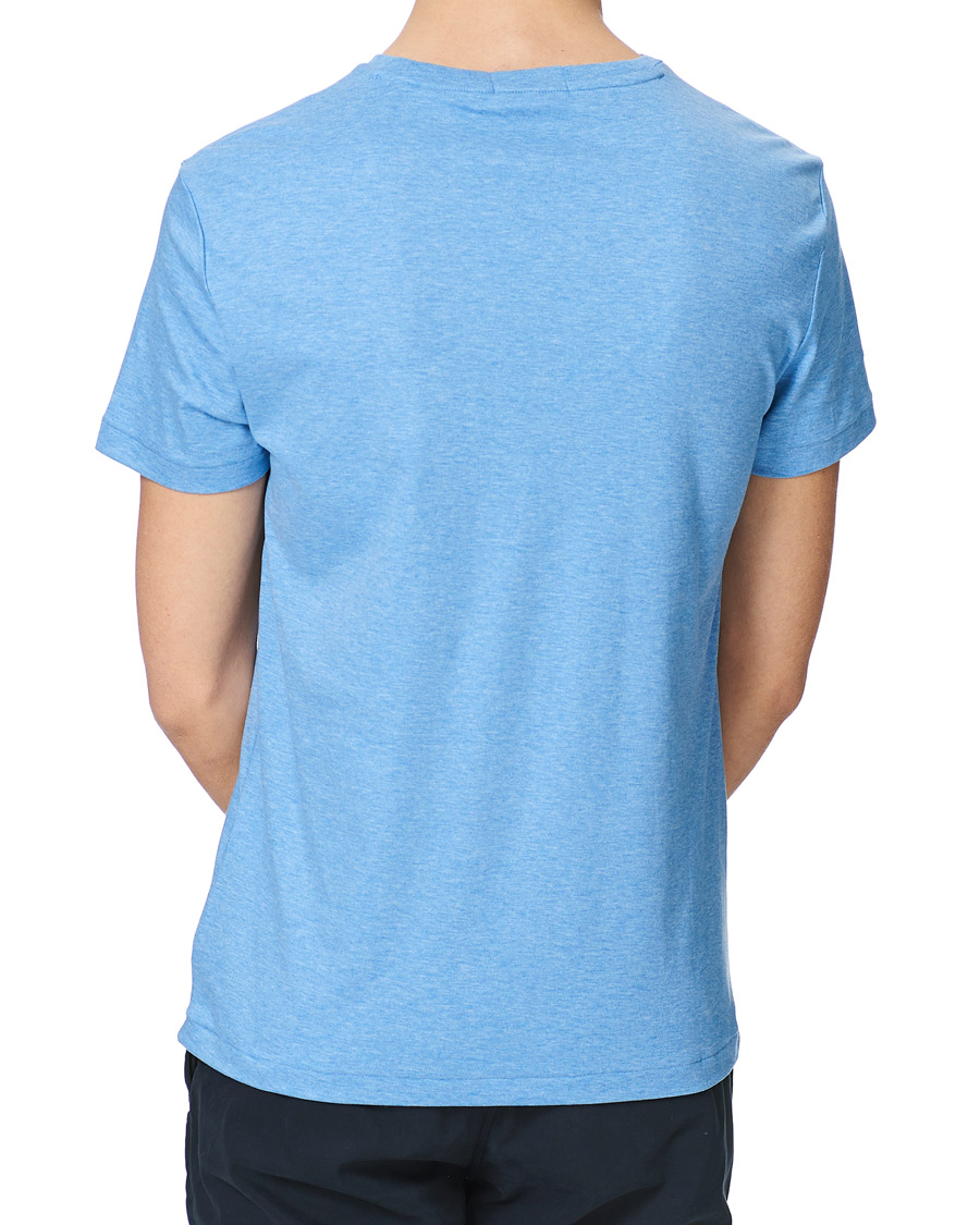 Herr | T-Shirts | Polo Ralph Lauren | Luxury Pima Cotton Crew Neck Tee Soft Royal Heather