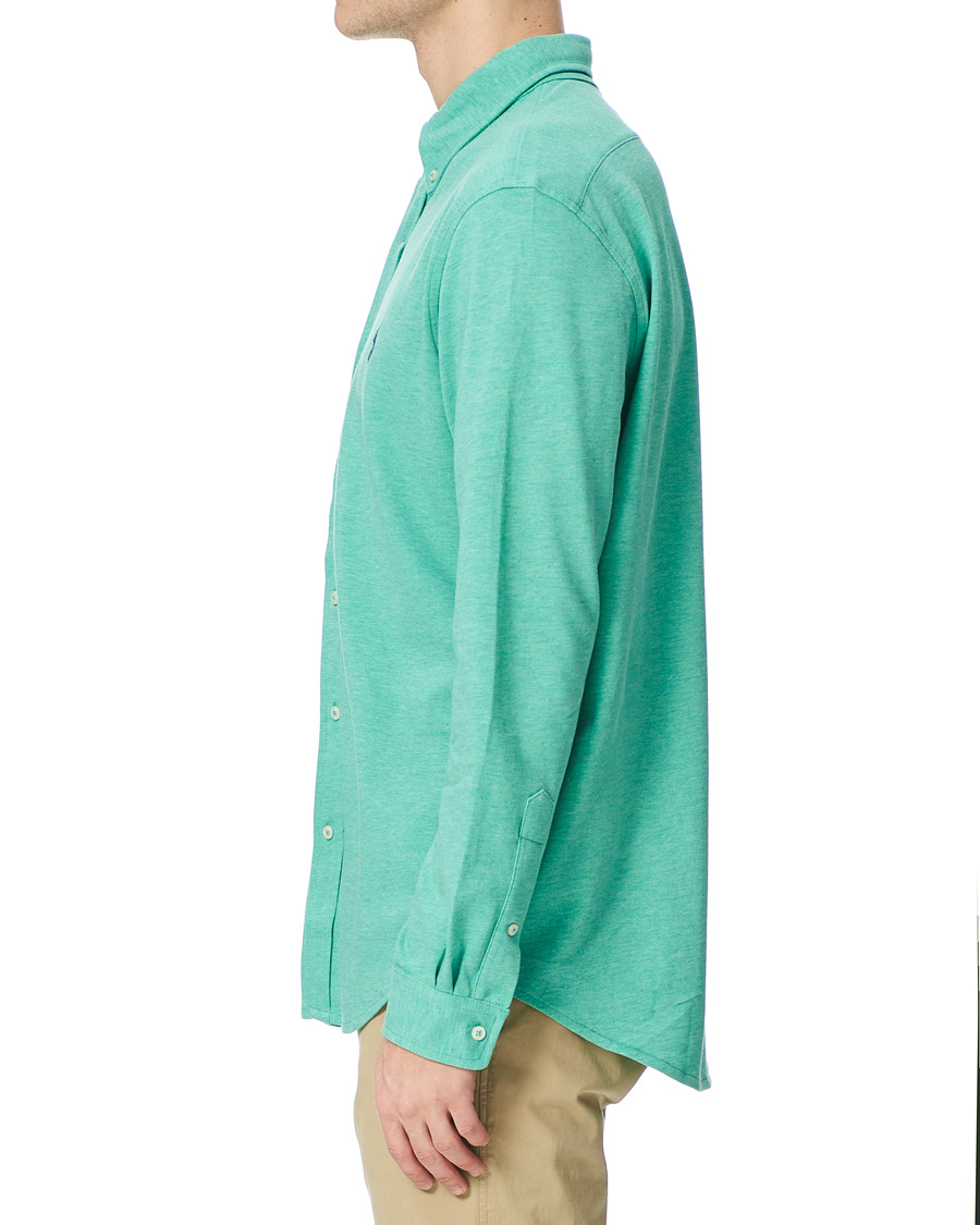 Herr | Skjortor | Polo Ralph Lauren | Featherweight Mesh Shirt Resort Green