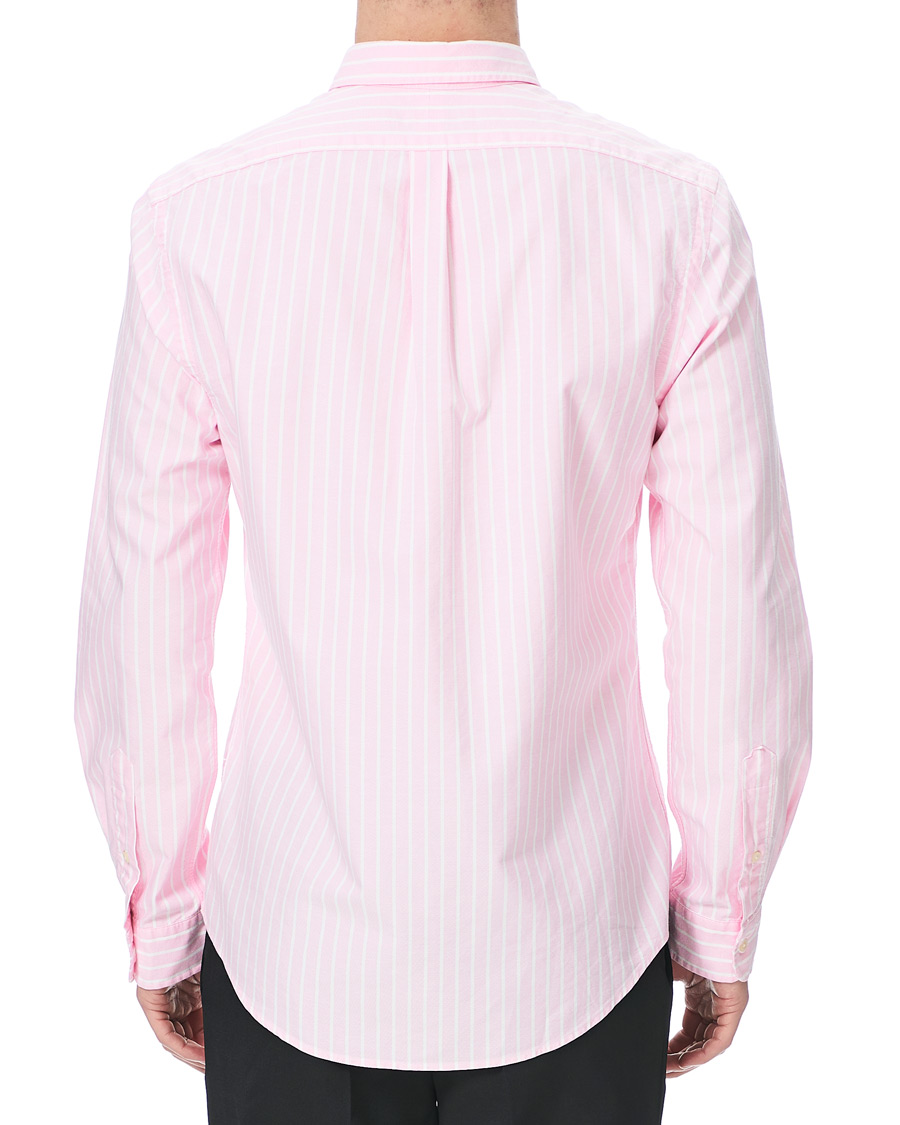 Herr | Skjortor | Polo Ralph Lauren | Slim Fit Oxford Striped Shirt Pink/White