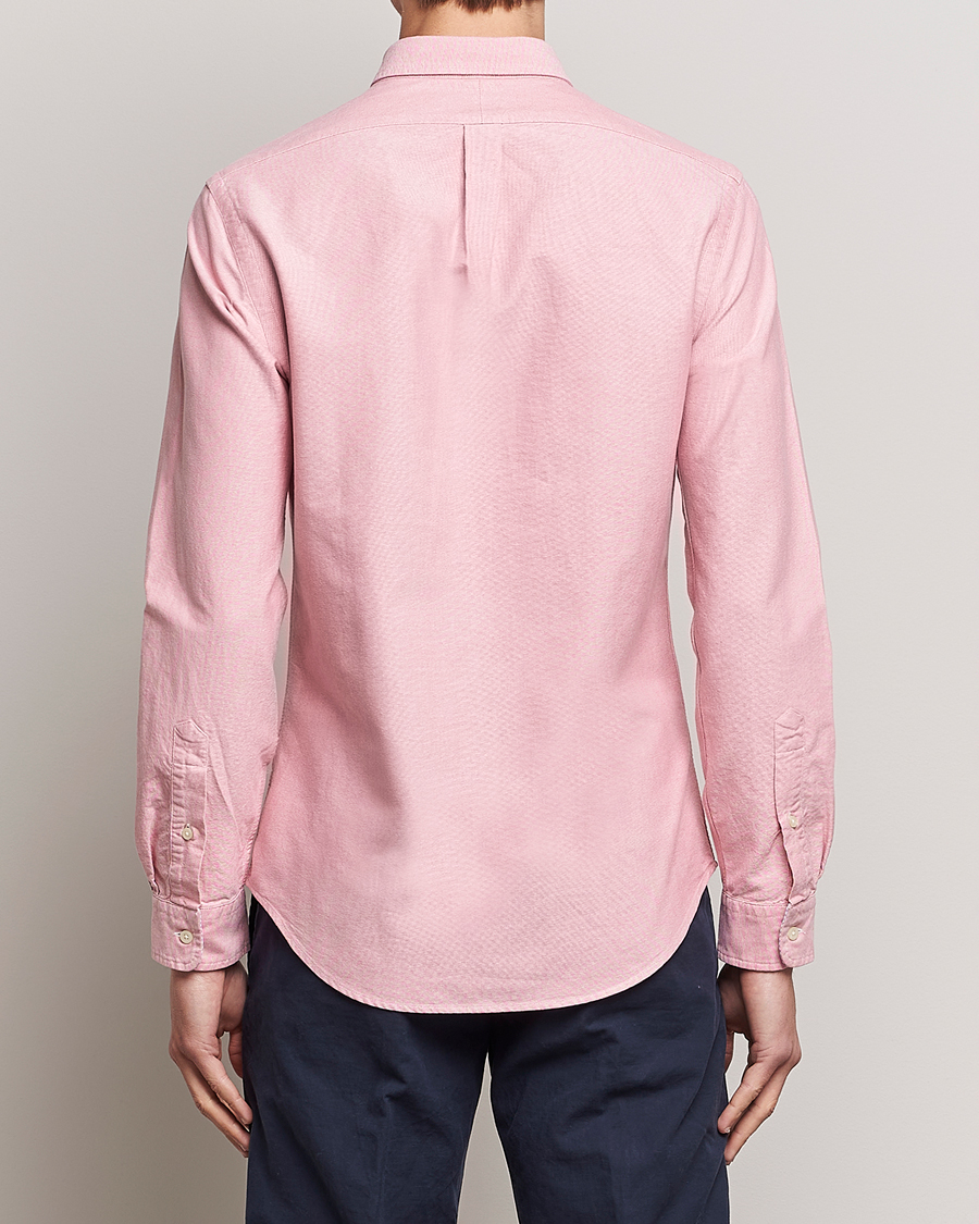 Herr | Skjortor | Polo Ralph Lauren | Slim Fit Oxford Button Down Shirt Sunrise Red