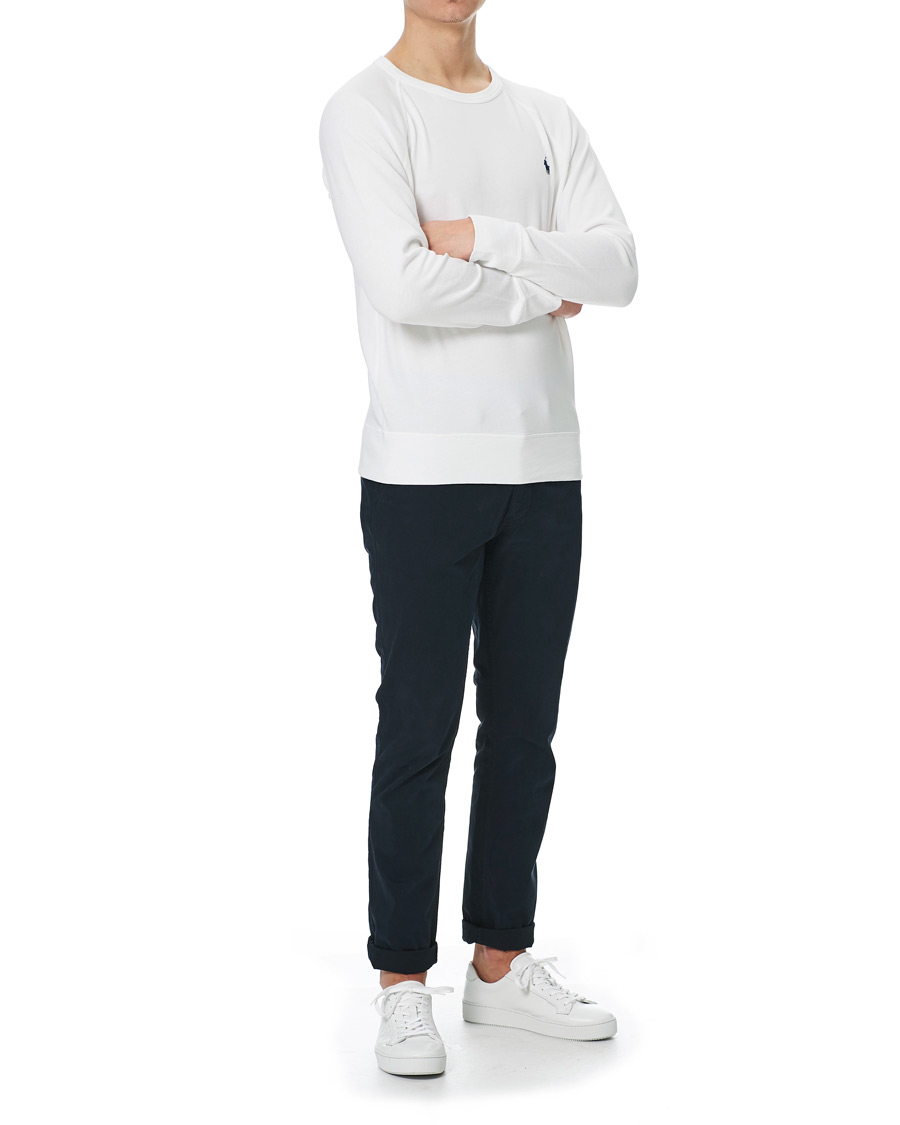 Herr | Tröjor | Polo Ralph Lauren | Spa Terry Sweatshirt White