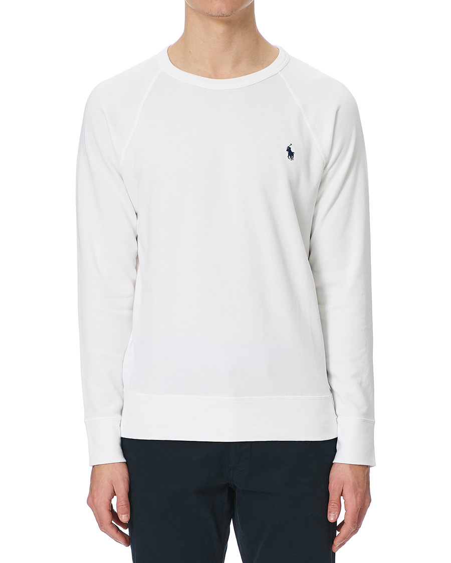 Herr | Tröjor | Polo Ralph Lauren | Spa Terry Sweatshirt White