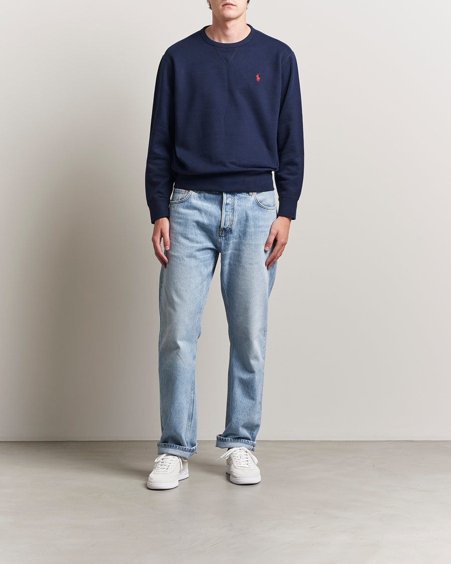 Herr | Tröjor | Polo Ralph Lauren | Crew Neck Sweatshirt Cruise Navy