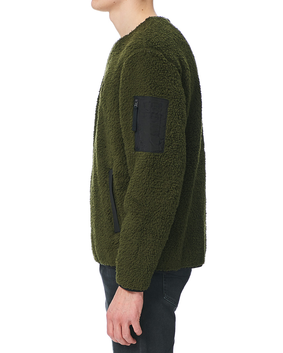 Herr | Tröjor | Polo Ralph Lauren | Curly Sherpa Sweater Company Olive