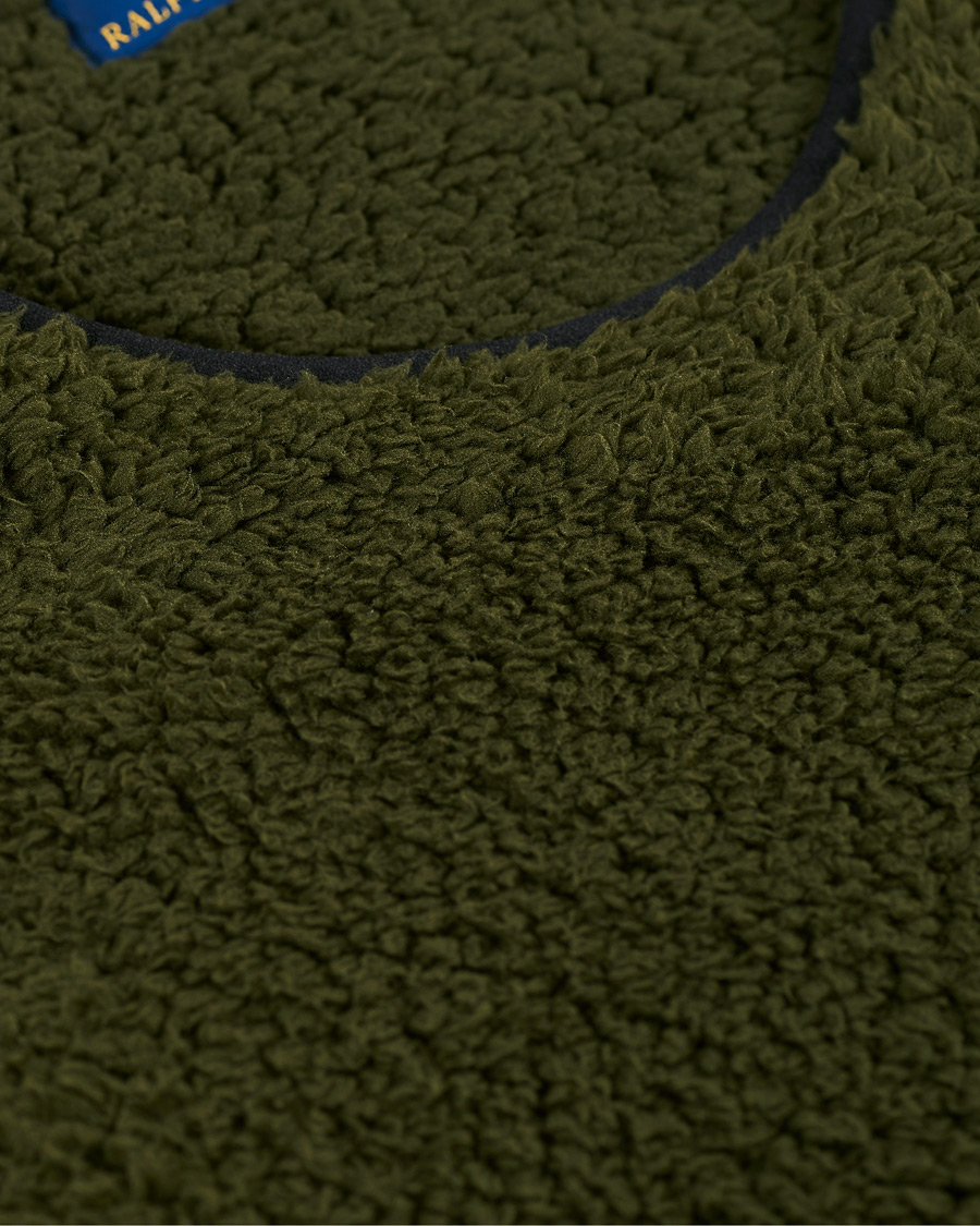 Herr | Tröjor | Polo Ralph Lauren | Curly Sherpa Sweater Company Olive
