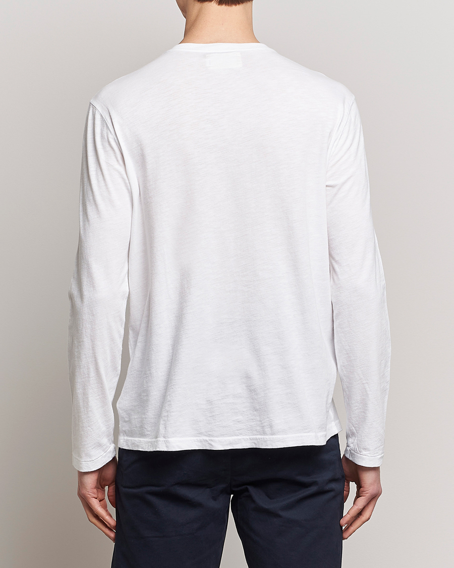 Herr | Tröjor | Polo Ralph Lauren | Slub Jersey Henley White