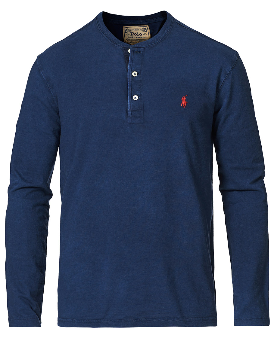 Herr | Tröjor | Polo Ralph Lauren | Slub Jersey Henley Cruise Navy