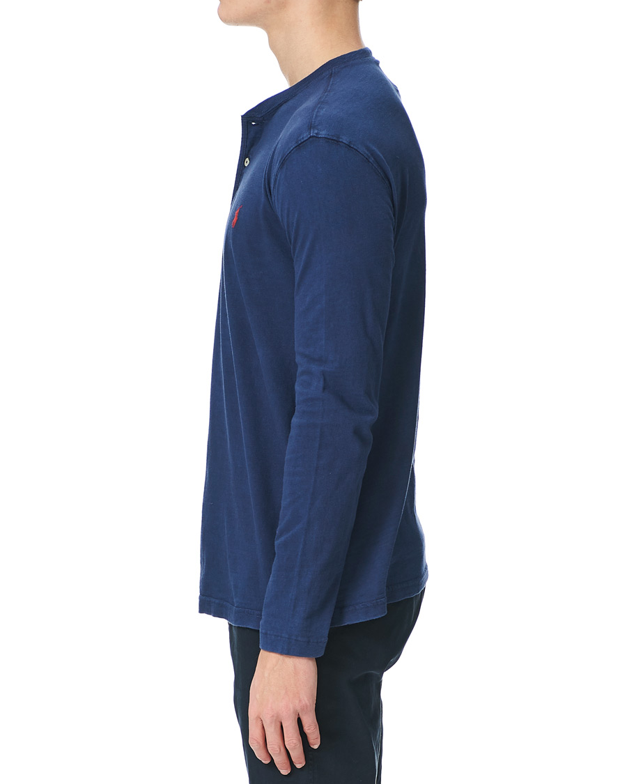 Herr | Tröjor | Polo Ralph Lauren | Slub Jersey Henley Cruise Navy