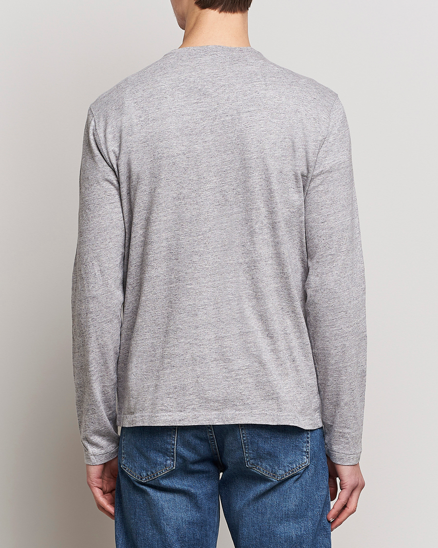 Herr | Tröjor | Polo Ralph Lauren | Slub Jersey Henley Dark Vintage Heather