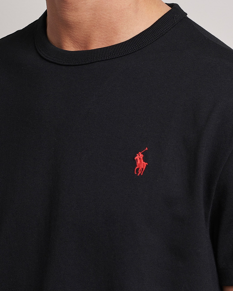 Herr | T-Shirts | Polo Ralph Lauren | Heavyweight Crew Neck T-Shirt Black