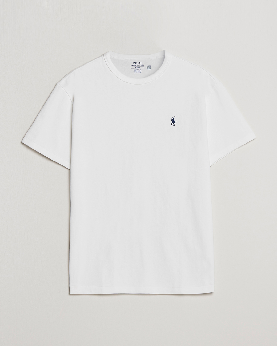 Herr | T-Shirts | Polo Ralph Lauren | Heavyweight Crew Neck T-Shirt White