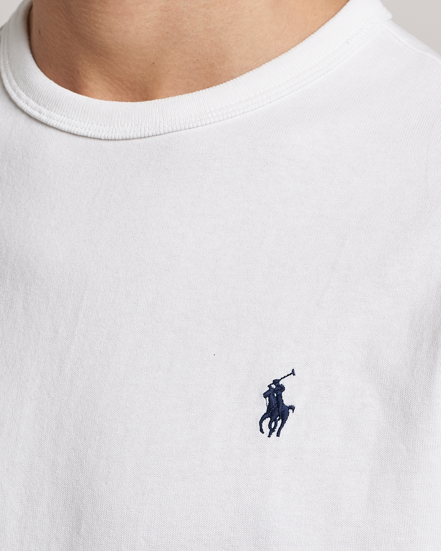 Herr | T-Shirts | Polo Ralph Lauren | Heavyweight Crew Neck T-Shirt White