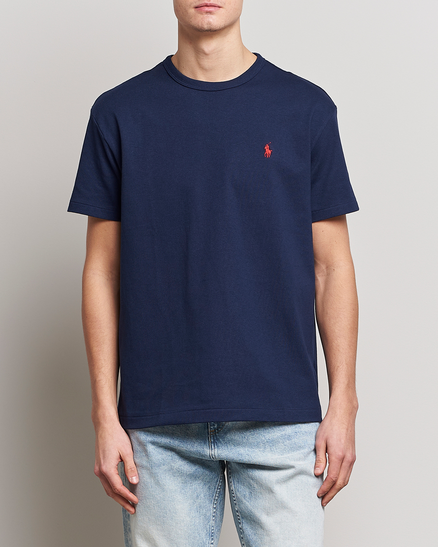 Herr | Realisation | Polo Ralph Lauren | Heavyweight Crew Neck T-Shirt Newport Navy