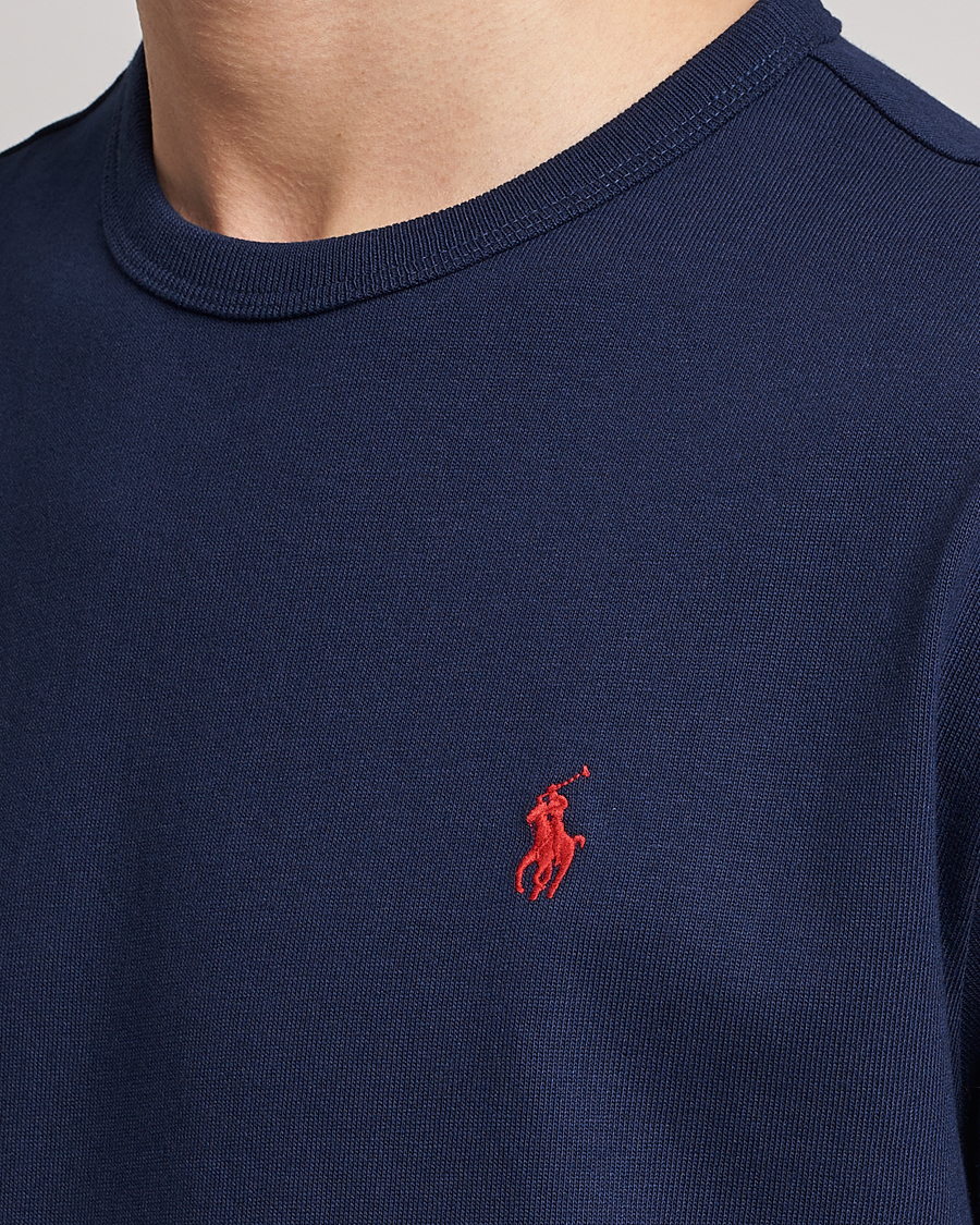 Herr | T-Shirts | Polo Ralph Lauren | Heavyweight Crew Neck T-Shirt Newport Navy
