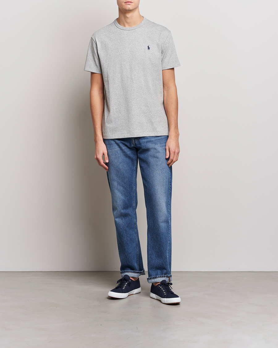 Herr | T-Shirts | Polo Ralph Lauren | Heavyweight Crew Neck T-Shirt Andover Heather